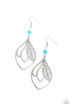 Load image into Gallery viewer, Absolutely Airborne Blue Earrings