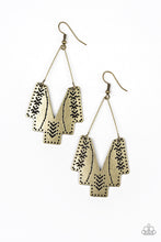 Load image into Gallery viewer, Arizona Adobe Brass Earrings