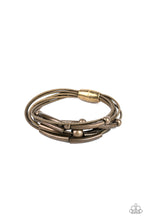 Load image into Gallery viewer, Basic Magnetics Brass Bracelet