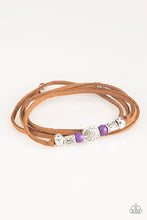 Load image into Gallery viewer, Paparazzi Clear A Path Purple Bracelet/Anklet