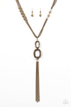 Load image into Gallery viewer, Paparazzi FLASH Out Brass Necklace Set