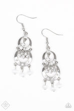 Load image into Gallery viewer, Paparazzi Mainstage Meet and Greet Silver Earrings