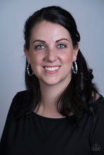 Load image into Gallery viewer, GLITZY By Association Gunmetal Earrings