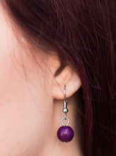 Load image into Gallery viewer, Here Comes The Storm Purple Necklace Set