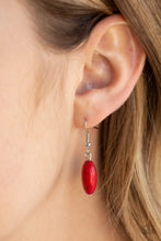 Load image into Gallery viewer, Paparazzi Island Queen Red Necklace Set