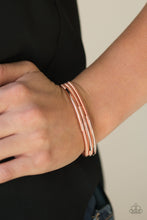 Load image into Gallery viewer, https://kellystreasuretrove.com/products/its-a-stretch-copper-spring-wire-bracelet-paparazzi