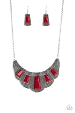 Load image into Gallery viewer, Paparazzi Lion Den Red Necklace Set