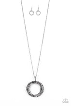 Load image into Gallery viewer, Paparazzi Metal Marathon Black Necklace Set