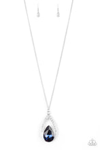 Load image into Gallery viewer, Paparazzi Notorious Noble Blue Necklace Set