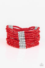 Load image into Gallery viewer, Paparazzi Outback Odyssey Red Bracelet