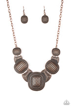 Load image into Gallery viewer, Paparazzi Prehistoric Powerhouse Copper Necklace Set