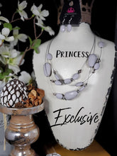 Load image into Gallery viewer, Paparazzi Exclusive Radiant Reflections Silver Necklace Set