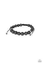 Load image into Gallery viewer, Relaxation Black Lava Rock Bracelet
