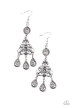 Load image into Gallery viewer, Paparazzi Royal Renovation White Earrings