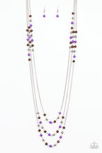 Load image into Gallery viewer, Seasonal Sensation Purple Necklace Set