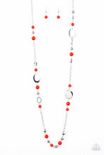 Load image into Gallery viewer, Paparazzi Serenely Springtime Red Necklace Set