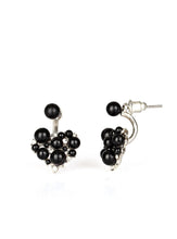 Load image into Gallery viewer, Star-Studded Success Black Earrings