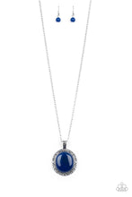 Load image into Gallery viewer, Paparazzi Stone Aura Blue Necklace Set
