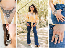 Load image into Gallery viewer, Trendsetters are sure to gravitate towards the accessories found in the Sunset Sightings collection. Featuring more drastic designs, bold colors, and funky combinations found outside the box, the pieces of the Sunset Sightings Trend Blends could easily be found on young Hollywood icons or in the pages of People magazine.