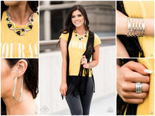 Load image into Gallery viewer, Trendsetters are sure to gravitate towards the accessories found in the Sunset Sightings collection. Featuring more drastic designs, bold colors, and funky combinations found outside the box, the pieces of the Sunset Sightings Trend Blends could easily be found on young Hollywood icons or in the pages of People magazine.