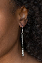 Load image into Gallery viewer, Paparazzi Terra Tassel Silver Necklace Set
