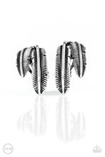 Load image into Gallery viewer, Paparazzi Things QUILL Work Out Silver Clip Earrings