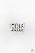 Load image into Gallery viewer, Paparazzi Executive Treasure Tribute White Ring