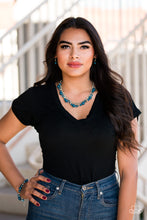 Load image into Gallery viewer, Paparazzi Wander With Wonder and Wanderlust for Life Blue Complete Look