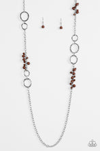 Load image into Gallery viewer, Paparazzi Wanderlust Way Brown Necklace Set