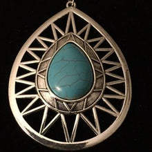 Load image into Gallery viewer, Summer Sunbeam Blue Necklace Set