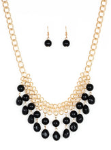 Load image into Gallery viewer, 5th Avenue Fleek Black Necklace Set