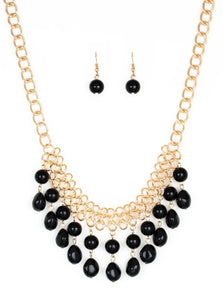 5th Avenue Fleek Black Necklace Set