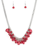 Load image into Gallery viewer, 5th Avenue Flirtation Red Necklace Set