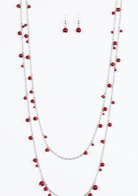 Load image into Gallery viewer, A Good GLAM Is Hard To Find Red Necklace Set