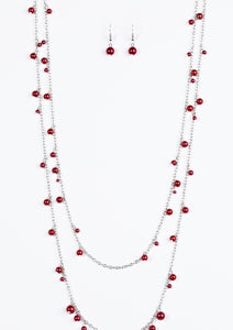 A Good GLAM Is Hard To Find Red Necklace Set