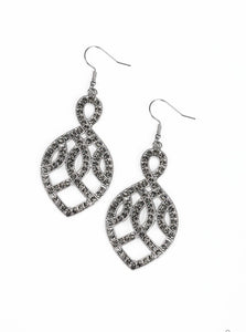 A Grand Statement Silver Earrings