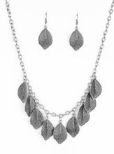 Load image into Gallery viewer, A True Be-LEAF-er Silver Necklace Set