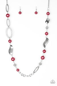 All About Me Red Necklace Set