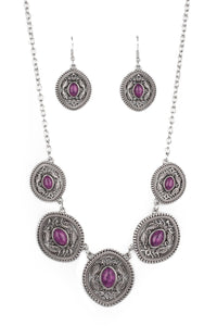 Alter ECO Purple Necklace Set
