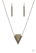 Load image into Gallery viewer, Ancient Arrow Brass Necklace Set