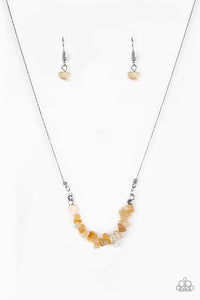 Back To Nature Yellow Necklace Set