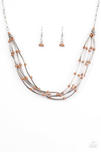 Load image into Gallery viewer, Be As It MAYAN Brown Necklace Set