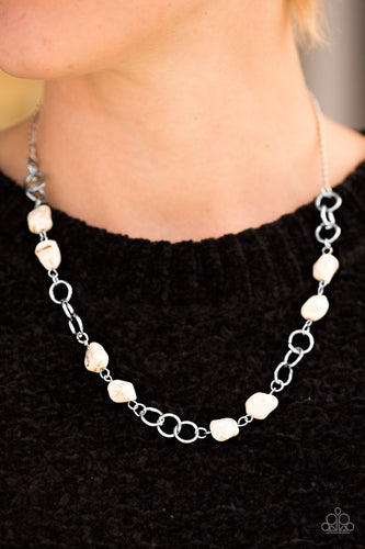 Bedrock Bounty White Necklace Set
