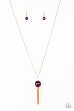 Load image into Gallery viewer, Belle Of The BALLROOM Purple Necklace Set