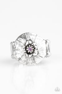 Blooming Beach Party Purple Ring