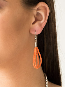 🧡 Bora Bombora Orange Necklace Set
