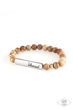 Load image into Gallery viewer, Born Blessed Brown Bracelet