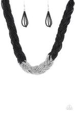 Load image into Gallery viewer, Brazilian Brilliance Black Necklace Set