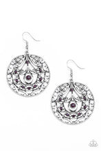 Load image into Gallery viewer, Paparazzi Choose To Sparkle Purple Earrings