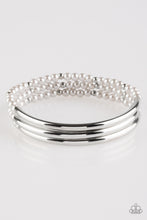 Load image into Gallery viewer, Paparazzi City Pretty Silver Bracelets